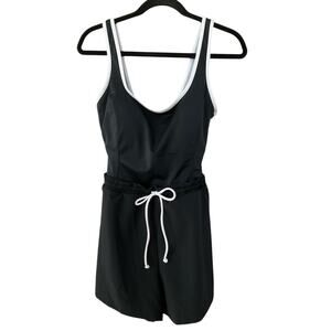 Penbrooke Women's Swimwear Sport Black White Size 14 NWT